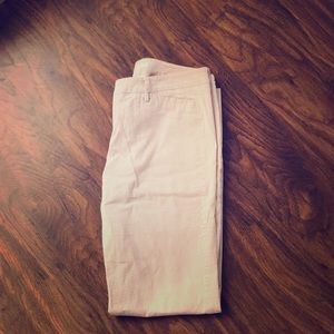 Striped sear sucker pants